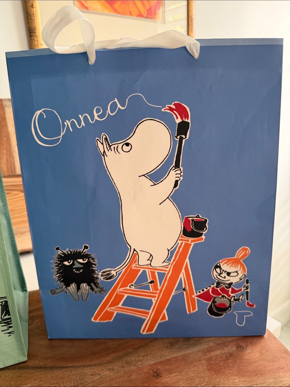 Moomin Polypropylene Reusable Tote Bag and Paper Gift Bag - Picture 5 of 10